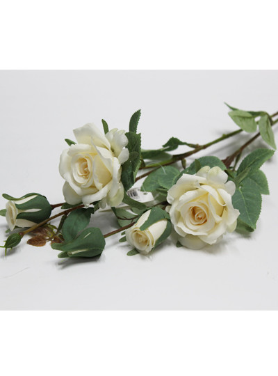 퍼퓸로즈가지 조화(크림)5송이