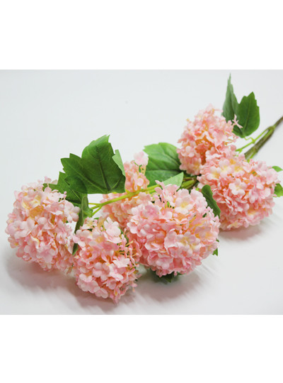 스노우볼가지 조화(핑크)