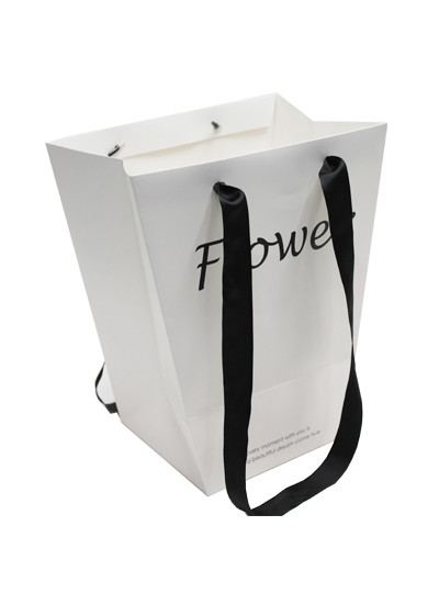 종이백V플라워쇼핑백(10개)