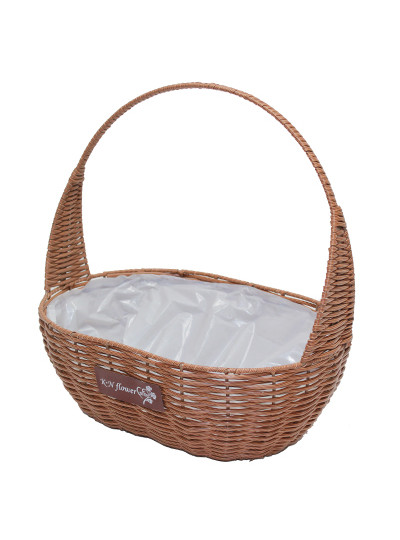 PE바구니(P312S)브라운