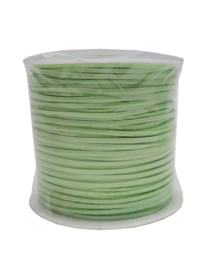 가죽끈리본(파스텔연두)100yd