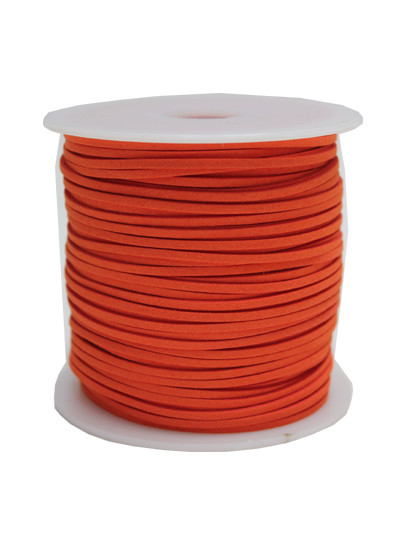 가죽끈리본(오렌지)100yd