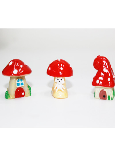 미니인형)버섯집(3P)