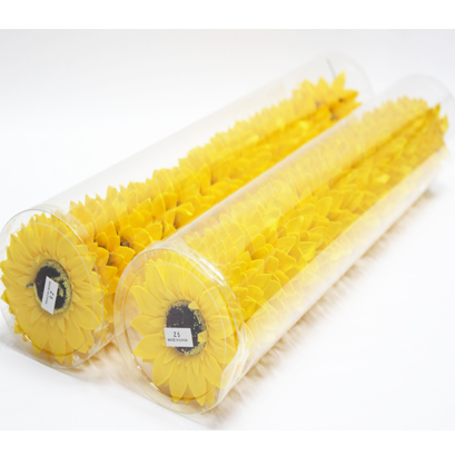 비누 해바라기(50개)꽃대포함