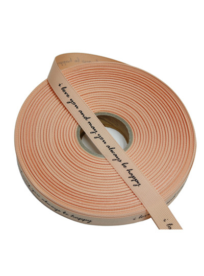 레터링 골직리본1.5cm(love,happy)환타50yd