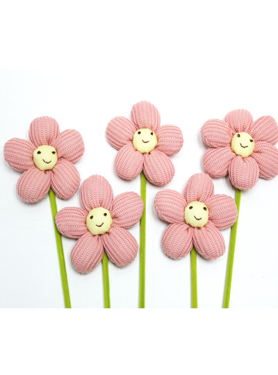스마일꽃픽(핑크)5개