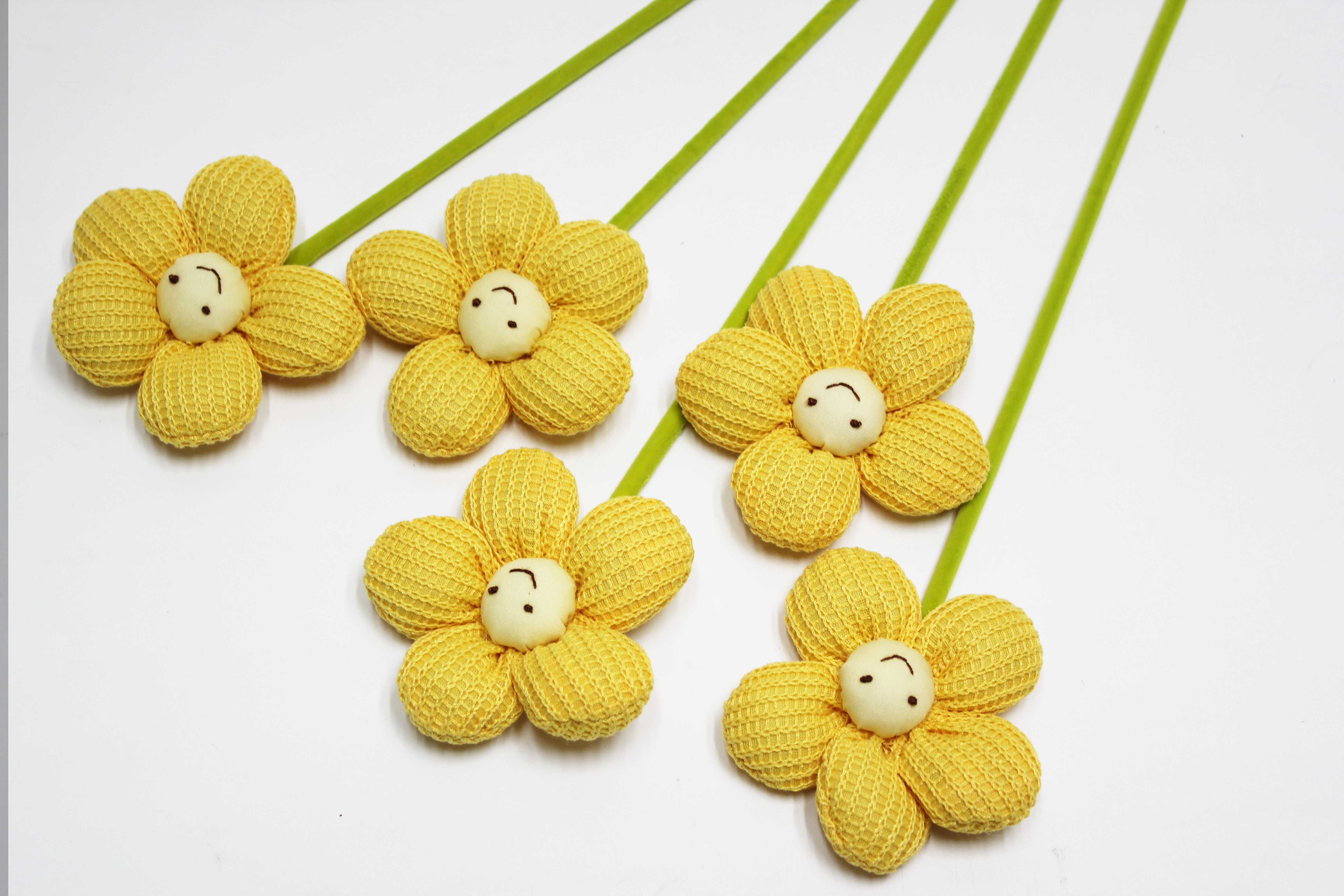스마일꽃픽(옐로우)5개