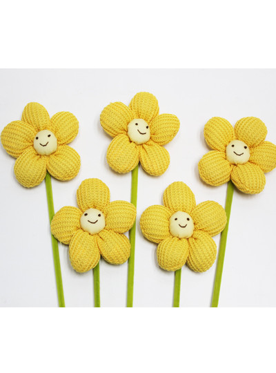스마일꽃픽(옐로우)5개