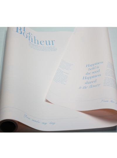 피오레보네르 무광포장지80g(살구)10M