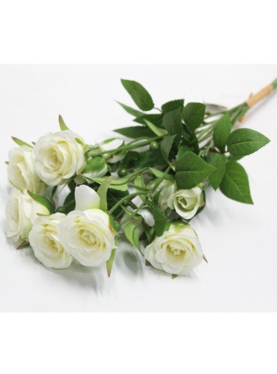 라비니로즈번들 조화(크림)