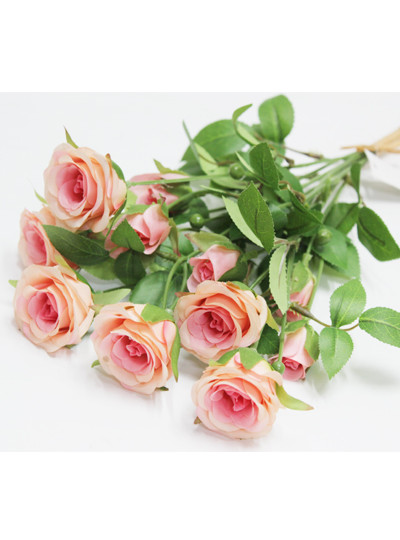 라비니로즈번들 조화(엘티핑크)