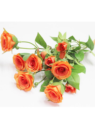 라비니로즈번들 조화(오렌지)