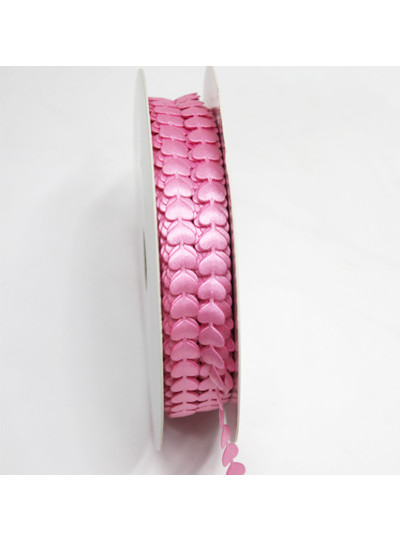 직선하트리본 0.8cm(핑크)20yd
