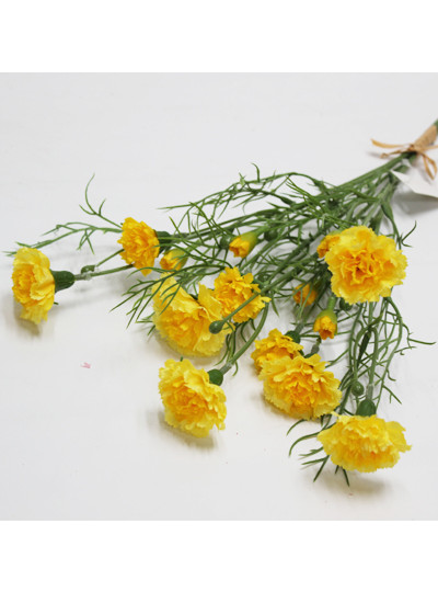 카네이션조화번들(노랑)3줄기