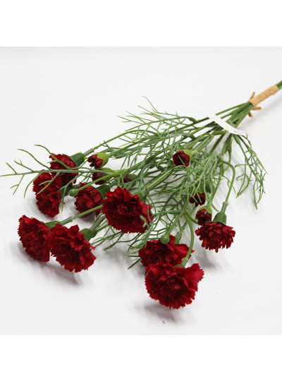 카네이션조화번들(레드)3줄기